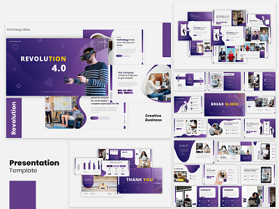 Technology Presentation Template branding company corporate creative design google slides infographic infographic design keynote presentation layout layouts marketing pitch deck powerpoint powerpoint presentation presentation presentation design presentation template techno technology