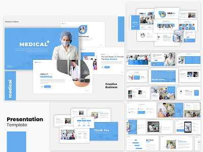Medical Presentation Template agency business clean colorful company corporate creative envato free medical photography pitchdeck portfolio powerpoint presentation proposal simple startup studio unique