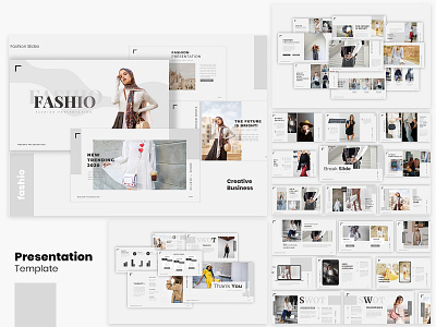 Fashions Presentation Template agency business clean colorful company corporate creative envato fashion free photography pitchdeck portfolio powerpoint presentation proposal simple startup studio unique