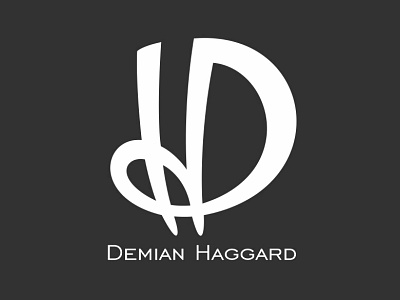 Logo for my nickname by Demian Haggard on Dribbble