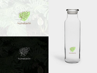 Homeberlin - Branding Logo (On Mockup)