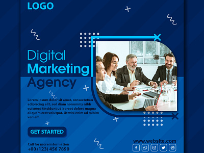 Digital Marketing Agency, Social Media Banner