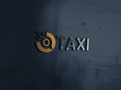 O Taxi logo for taxi service center company logo creative logo location icon logo logo design taxi logo