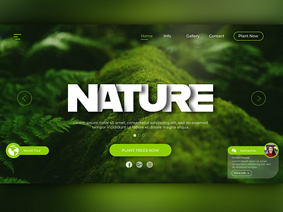 Nature Web Design