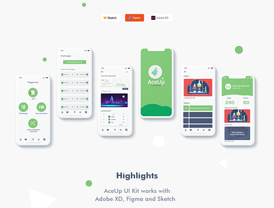 AceUp Elearning App graphicdesign graphics information design ui ux uidesign uiux user experience user experience designer user experience prototype user interface user interface design userinterface uxdesign visual design