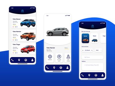 Tata motors I App concept