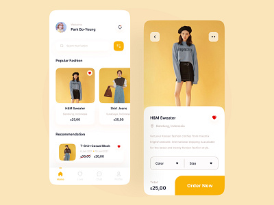 Fashion Store Mobile App dailly design e commerce e commerce design e commerce shop mobile mobile design online shop ui uidesign uiux uiuxdesign