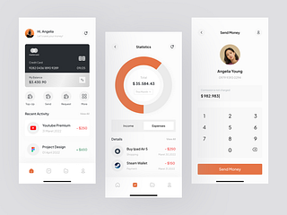 Fintech Mobile App 💸 by Andri. for Pickolab Studio on Dribbble