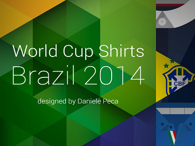 World Cup Shirts Brazil 2014 Cover brazil2014 design flat football illustration passion world cup