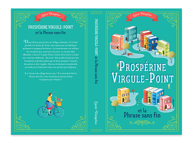 Book cover - Prospérine Virgule-Point book book cover cover design illustration