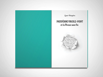 Book design - Prospérine Virgule-Point book book design design graphic design illustration layout typography