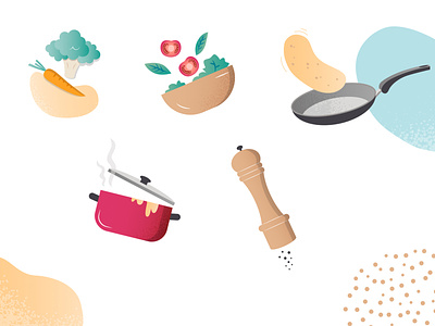 Food illustrations cooking food illustration illustrator