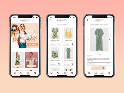 Ecommerce Mobile App - Women's Clothing Store