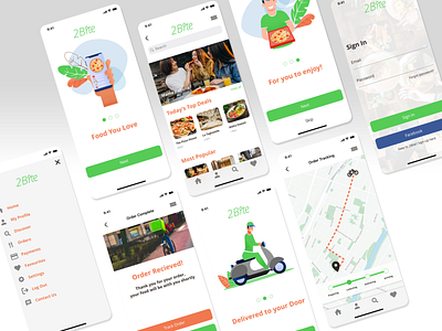 Food Delivery Mobile App app ecommerce ecommerce app food food app illustration mobile mobile ui ui design ui ux ui ux design