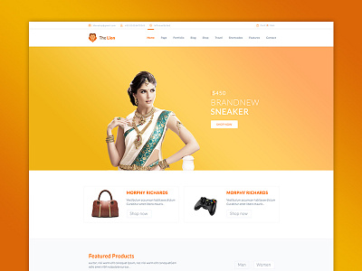 The Lion - Multi-Purpose PSD Template