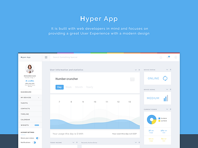 Hyper App home page