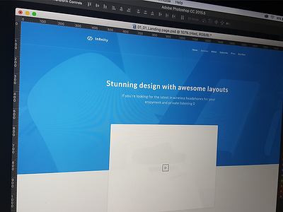 Infinity - Landing Page #1