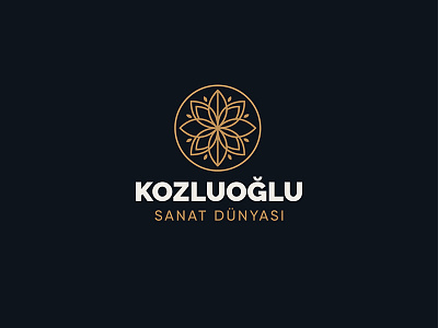 Kozluoglu Art art engraving flower kozluoglu logo
