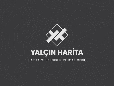 Yalçın Harita - Logo Design construction engineer logo map turkey