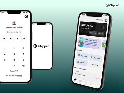 Concept UI Design - Chipper cash
