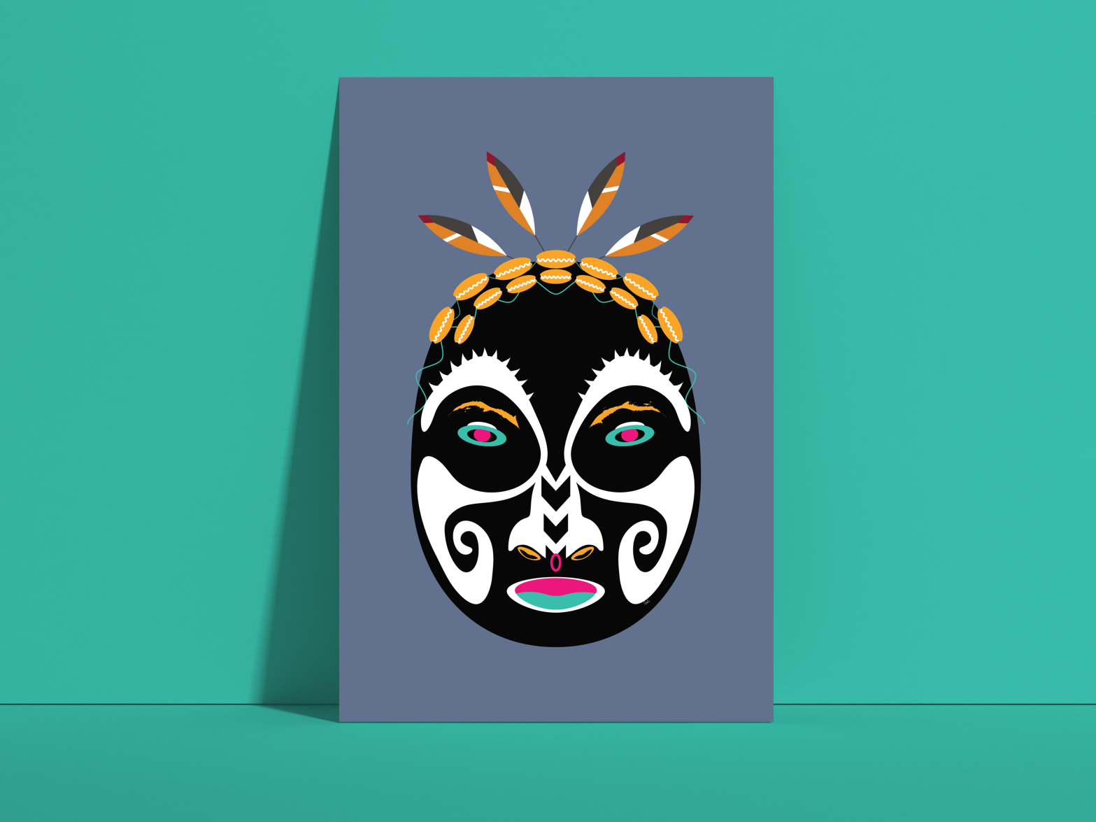 Tribal Mask By Streetillus On Dribbble   Maskoffdribbl 