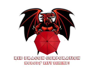 Red Dragon Corporation branding graphicsdesign logo design logos