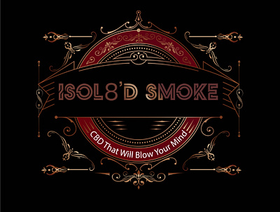 ISOL8'D Smoke advertising branding design graphicdesign graphicsdesign illustration logo logo design logos