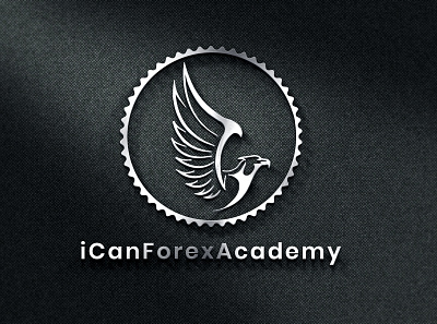 iCanForexAcademy advertising branding design graphicdesign graphicsdesign illustration logo logo design logos practice