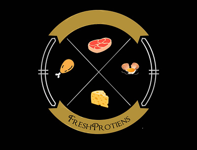 FreshProtiens advertising branding design graphicdesign logo design logos practice