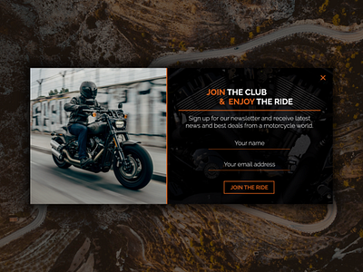 Moto Newsletter Sign Up