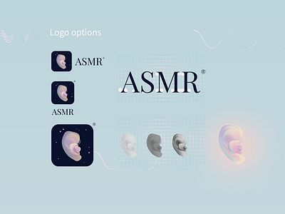 Asmr APP Logo Design