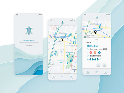 飲水地圖 APP ''Water Map APP''