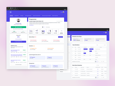 Exploration - Employee System administration dashboard design employee government ux web