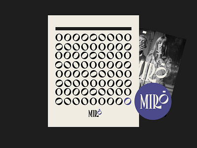 Miró branding colorpalette graphic design logo poster