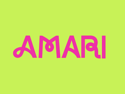 AMARI branding colorful colorpalette design digital illustration graphic design logo
