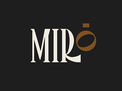 Miró branding design graphic design logo