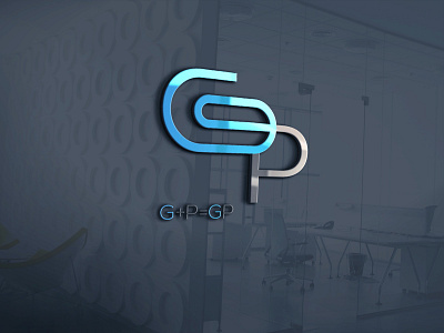 G+P Logo branding flat icon illustration illustrator lettering logo logodesign typography vector website