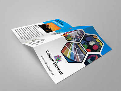 Colour School Brochure bi fold bi fold brochure bifold brochure brochure design tri fold brochure