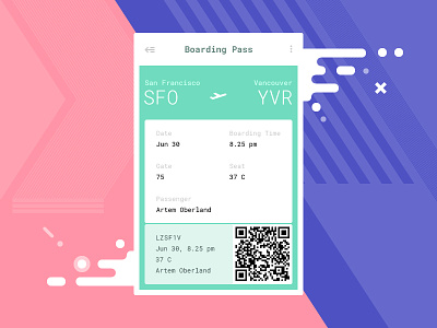 ✈ Boarding 🎫 Pass boarding flight interface pass ticket