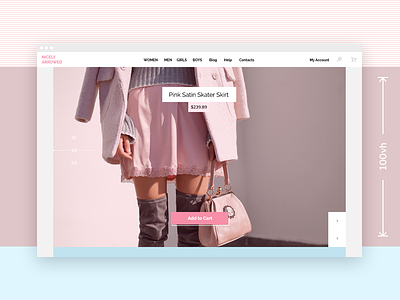 Front Page clean front interface page simple store ui woocommerce wordpress