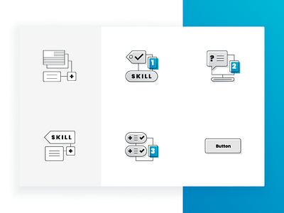 Set of Outline Icons