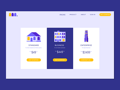 Daily UI Day 030 : Pricing