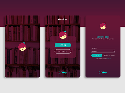 Libby App Login Redesign