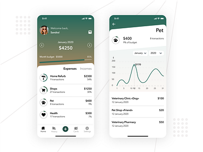 Mobile App for Saving Money bank banking budget design e finance finance financial services ui ux