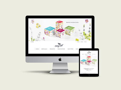 myCel Kosmetik Branding & Website corporate design logodesign web design wordpress
