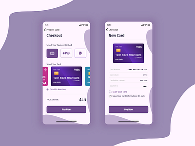 Credit Card Checkout Form #dailyui #002 By Aine On Dribbble