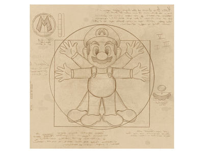 Mario Da Vinci bros italia leonardo da vinci mario