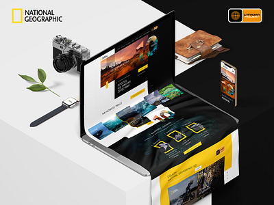 National Geographic photo contest - 10th edition contest design photography ux ui design website desing