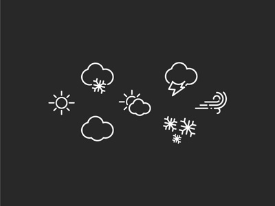 Weather Icons icon weather