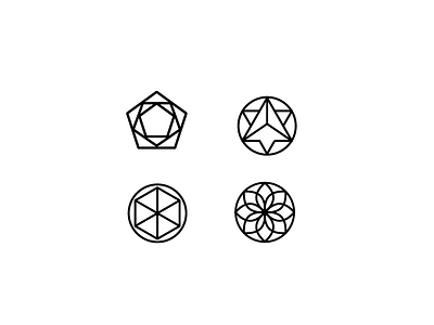 shapes esoteric icon symbol